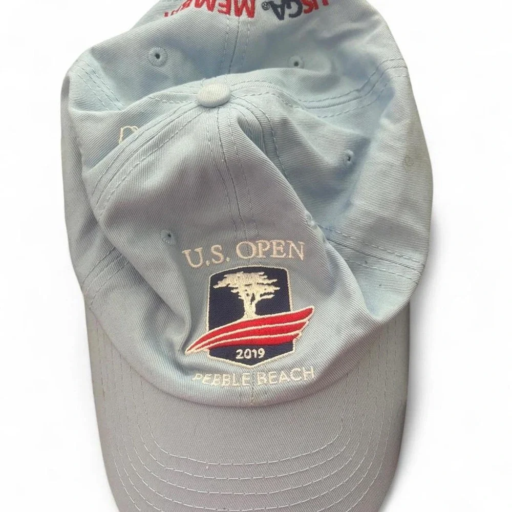 2019 U.S. Open Pebble Beach USGA Member Light Blue Golf Hat